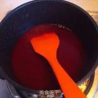 Make Berry mousse cake step 2