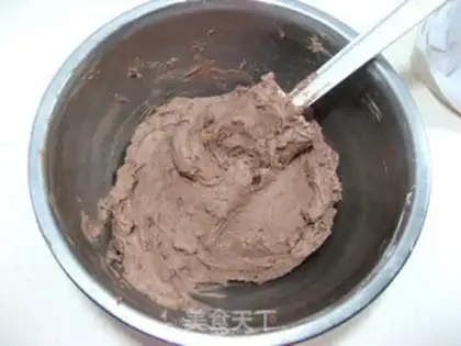 Make Light cream cocoa cookies step 5