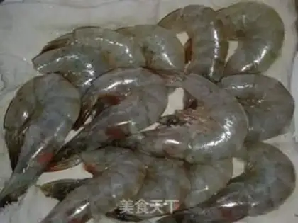 Make Red shrimp step 0