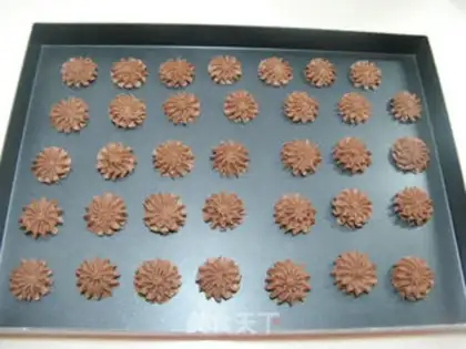 Make Light cream cocoa cookies step 7