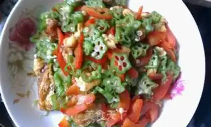 Make Autumn pepper fried eggs step 6