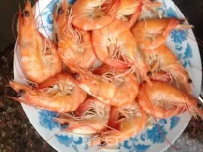 Make Shrimp golden mushrooms step 1