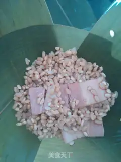 Make Salted egg and yellow bacon step 5