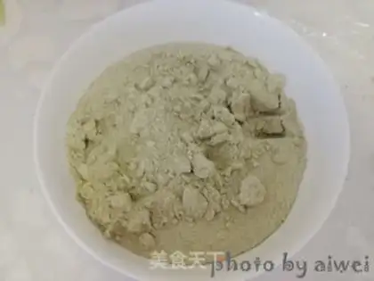 Make Green bean cake step 3
