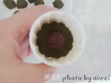 Make Green bean cake step 11