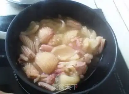 Make Soy squid step 1