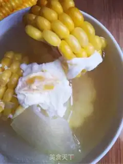 Make Pumpkin pickled corn soup step 4