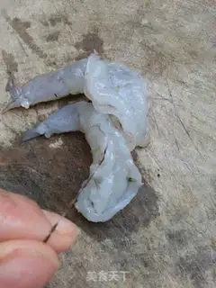 Make Shrimp broccoli step 1