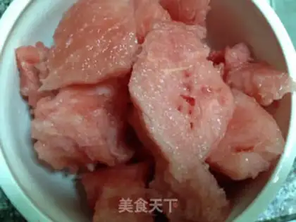 Make Watermelon sandy ice step 0