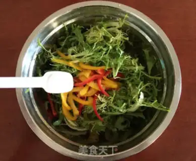 Make Piper peppers with curry step 3