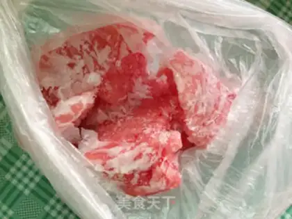 Make Watermelon sandy ice step 1