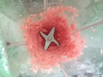 Make Watermelon sandy ice step 3
