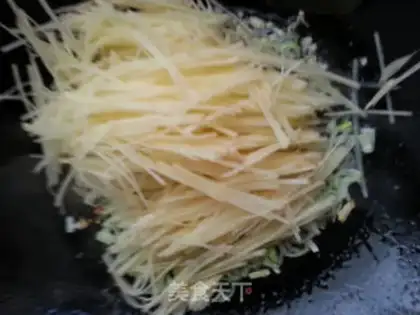 Make Scrambled potatoes step 6
