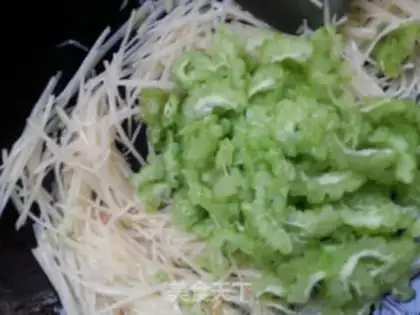 Make Scrambled potatoes step 7