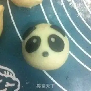 Make Panda bean bag step 11
