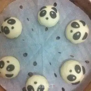 Make Panda bean bag step 12