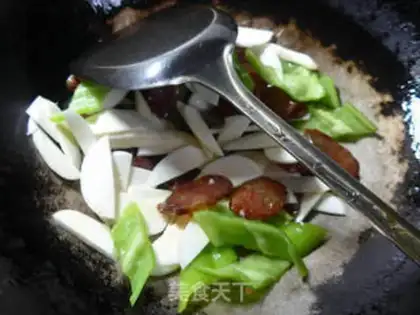 Make Spicy spicy sausage step 4
