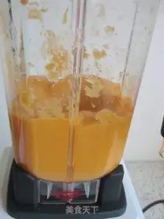 Make Mango goldmelon carrot juice step 3