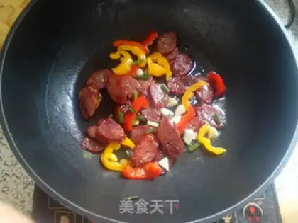 Make Orchids for sausages step 8