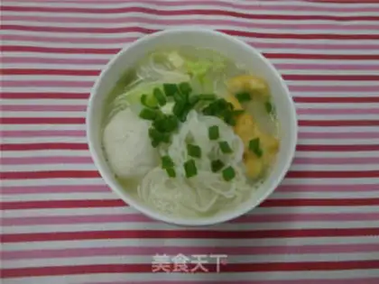 Make Fishball noodles step 8