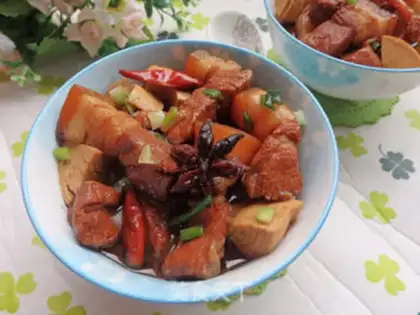 Make Five flowers for a sour chicken step 10