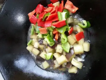 Make They burn eggplant all the time step 7