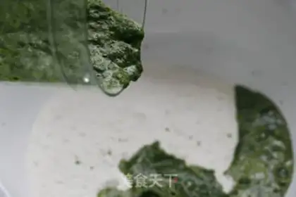Make Handy spinach step 2
