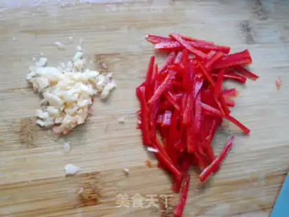 Make Golden mushrooms with Dutch beans step 3