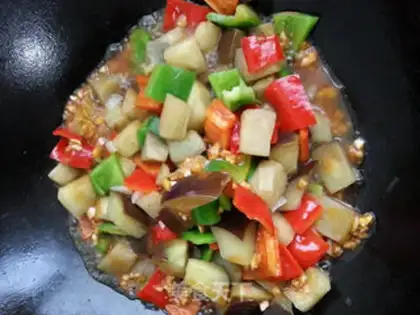 Make They burn eggplant all the time step 8