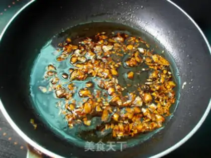 Make Golden mushrooms with Dutch beans step 6