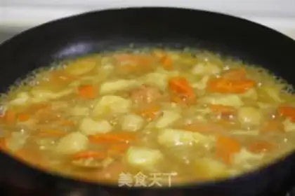 Make Curry potatoes step 4