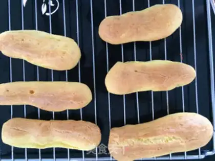 Make Finger cookie puff step 4