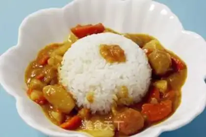 Make Curry potatoes step 5