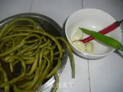 Make Sour beans step 2