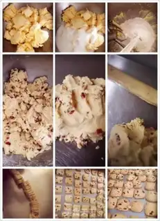 Make Cranberry cookies step 9
