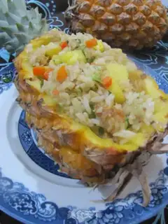 Make Pineapple rice step 11