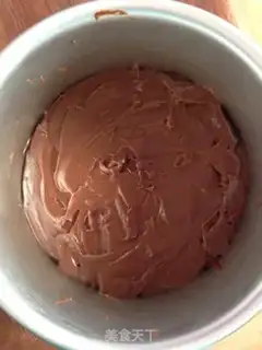 Make Brownie cheesecake step 4