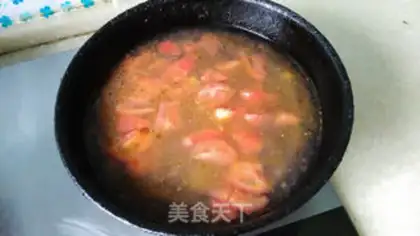 Make Tomato omelet soup step 2