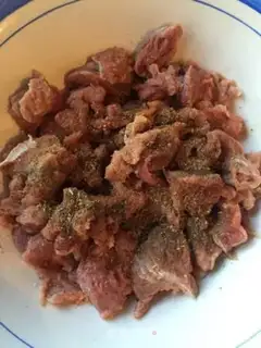 Make Fry beef step 1