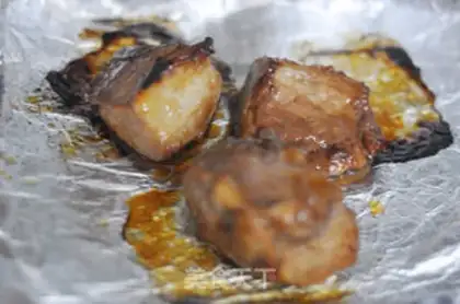 Make Homemade honey sauce and roast meat step 5