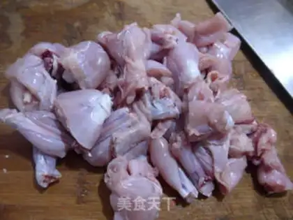 Make Spicy bull frog step 1