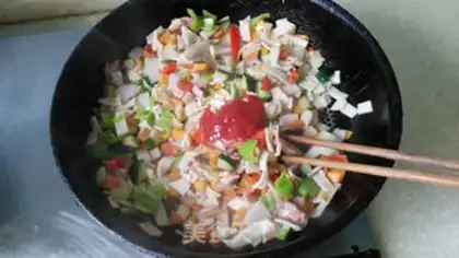 Make Bacon noodles step 6