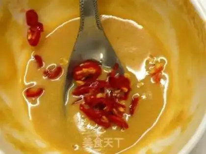 Make Roasted cream chicken silk salad step 5