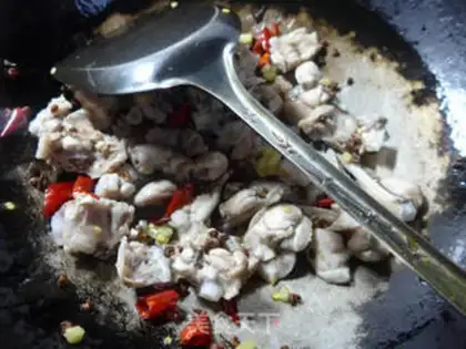 Make Spicy bull frog step 5
