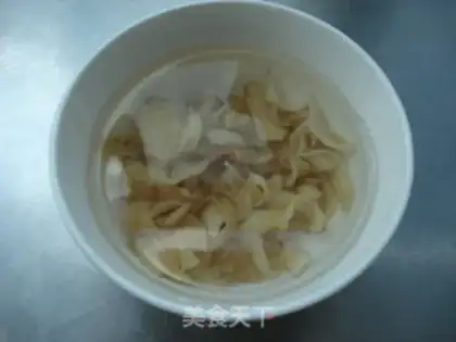 Make Lily green bean congee step 1