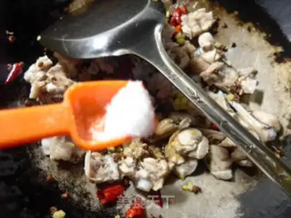 Make Spicy bull frog step 8