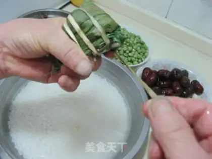 Make "Red-tree green beans." step 7