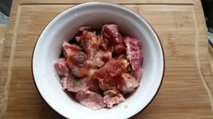 Make Scrumptious, yellow meat step 2