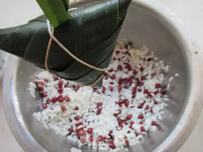 Make Red bean dates step 10