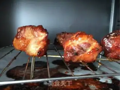 Make Honey sauce and roast meat step 10